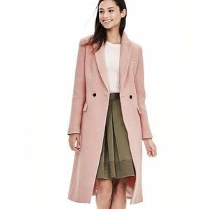 SALE!! Pink winter coat wool blend Italian fabric. Final drop